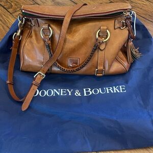 Dooney & Bourke 2017 Florentine Natural Leather Shoulder Bag